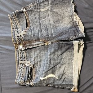 Just Black denim shorts